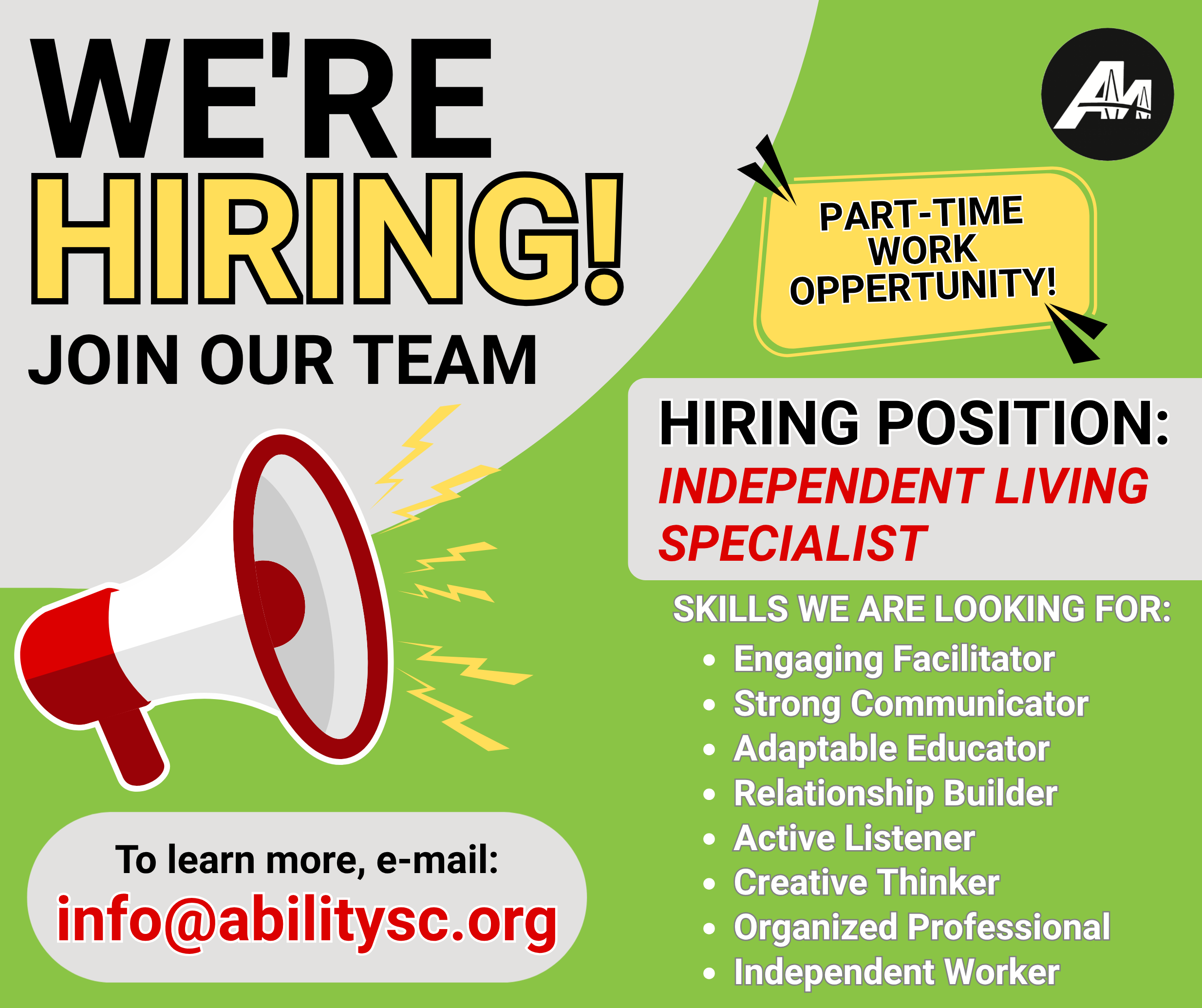 Independent Living Specialist job opening details
