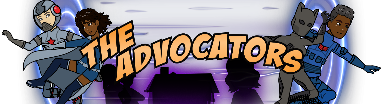 The advocators banner.